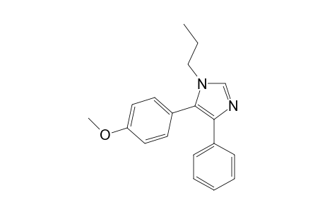 5-(4-Methoxyphenyl)-4-phenyl-1-propyl-imidazole
