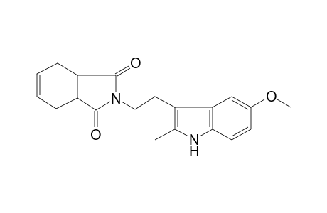2-[2-(5-methoxy-2-methyl-1H-indol-3-yl)ethyl]-3a,4,7,7a-tetrahydro-1H-isoindole-1,3(2H)-dione