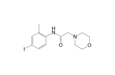 N-(4-Iodo-2-methylphenyl)-2-(4-morpholinyl)acetamide
