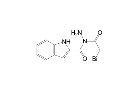 N(2)-(2'-Bromoacetyl)indole-2-carbohydrazide