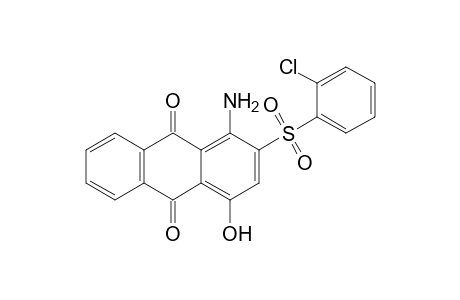 1-Amino 4-hydroxy 2-O-chloro phenylsulfonyl anthraquinone