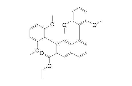 Ethyl 3,5-Bis(2,6-dimethoxyphenyl)-2-naphthoate