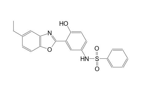 benzenesulfonamide, N-[3-(5-ethyl-2-benzoxazolyl)-4-hydroxyphenyl]-