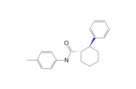 (+/-)-trans-2-phenylcyclohexanecarboxy-p-toluidide