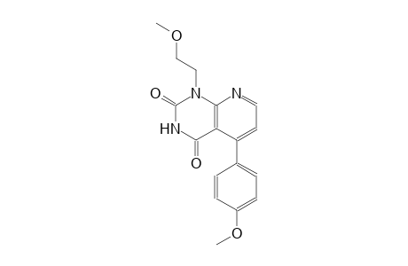 pyrido[2,3-d]pyrimidine-2,4(1H,3H)-dione, 1-(2-methoxyethyl)-5-(4-methoxyphenyl)-