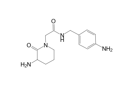 N-[(p-Aminobenzylamido)methyl]-2-oxo-3-aminopiperidine