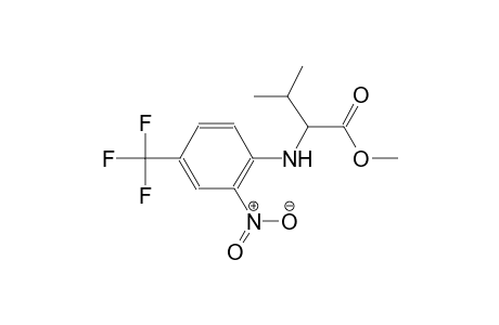 methyl 3-methyl-2-[2-nitro-4-(trifluoromethyl)anilino]butanoate
