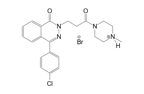 1-[3-(4-(4-chlorophenyl)-1-oxo-2(1H)-phthalazinyl)propanoyl]-4-methylpiperazin-4-ium bromide