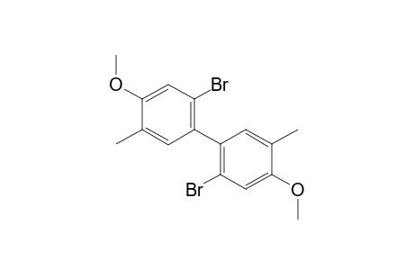 2,2'-Dibromo-4,4'-dimethoxy-5,5'-dimethyl-1,1'-biphenyl