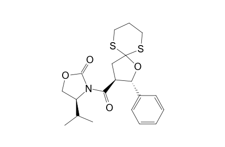 2,2-[(2S,3S)-3-[[(4S)-4-(Methylethyl)-2-oxo-3-oxazolidinyl]carbonyl]-2-phenyl-1-oxa-1,4-butanediyl]-1,3-dithiane