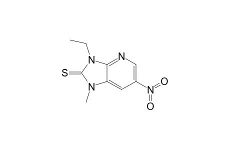 3-Ethyl-1-methyl-6-nitro-1H-imidazo[4,5-b]pyridine-2(3H)-thione