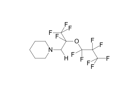 1,1-DIHYDRO-1-(1-PIPERIDINO)-2-HEPTAFLUOROPROPOXYTETRAFLUOROPROPANE