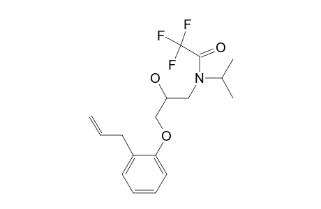 Alprenolol, N-trifluoroacetyl-