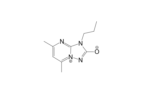 [1,2,4]Triazolo[1,5-a]pyrimidinium, 1,2-dihydro-5,7-dimethyl-2-oxo-3-propyl-, hydroxide, inner salt