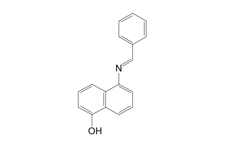 1-Naphthalenol, 5-[[phenylmethylene]amino]-