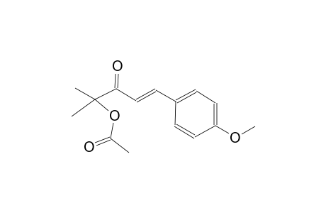 (3E)-4-(4-methoxyphenyl)-1,1-dimethyl-2-oxo-3-butenyl acetate