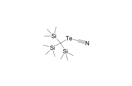 Tris(trimethylsilyl)methane-tellurenyl-cyanide