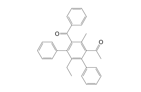 3-Acetyl-5-ethyl-2-methyl-4,6-diphenyl-benzophenone