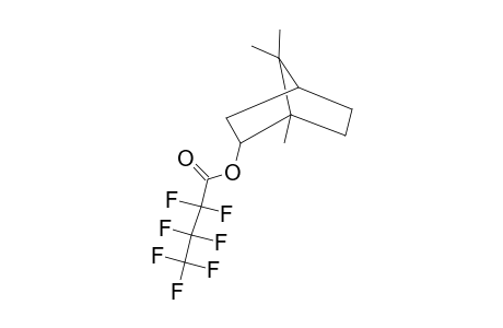 Borneol, heptafluorobutyrate