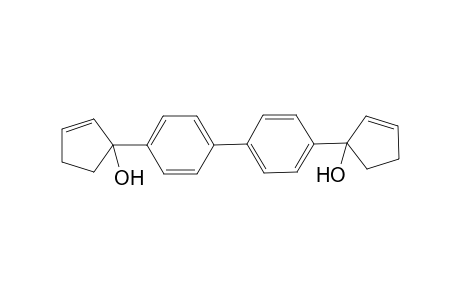 4,4'-bis[1''-Hydroxycyclopent-2''-en-1''-yl]-1,1'-biphenyl