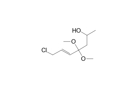 (5E)-7-Chloro-4,4-dimethoxyhept-5-en-2-ol