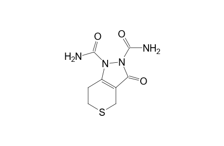 3-Oxo-6,7-dihydrothiopyrano[4,3-c]pyrazole-1,2(3H,4H)-dicarboxamide