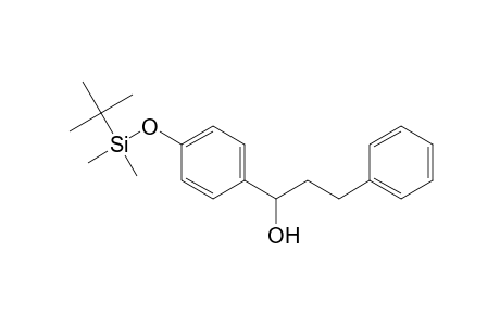 1-[4-[(tert-Butyldimethylsilyl)oxy]phenyl]-3-phenylpropan-1-ol