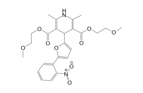 3,5-pyridinedicarboxylic acid, 1,4-dihydro-2,6-dimethyl-4-[5-(2-nitrophenyl)-2-furanyl]-, bis(2-methoxyethyl) ester