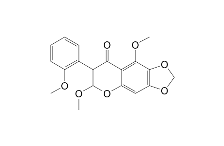 2',2,5-TRIMETHOXY-6,7-METHYLENEDIOXYISOFLAVANONE