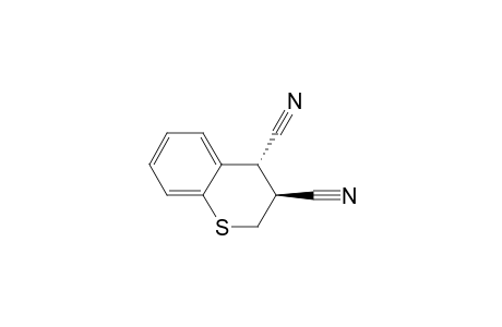 2H-1-Benzothiopyran-3,4-dicarbonitrile, 3,4-dihydro-, trans-