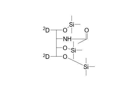 Tetrit-1,4-D2, 2-acetamido-2-desoxy-tris-O-(trimethylsilyl)-
