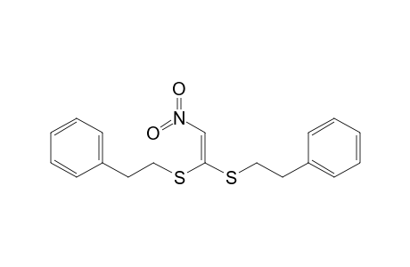 2-[[2-nitro-1-(phenethylthio)vinyl]thio]ethylbenzene