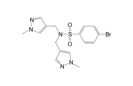 benzenesulfonamide, 4-bromo-N,N-bis[(1-methyl-1H-pyrazol-4-yl)methyl]-