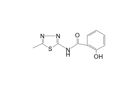 2-Hydroxy-N-(5-methyl-1,3,4-thiadiazol-2-yl)benzamide