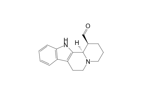 Indolo[2,3-a]quinolizine-1-carboxaldehyde, 1,2,3,4,6,7,12,12b-octahydro-, cis-