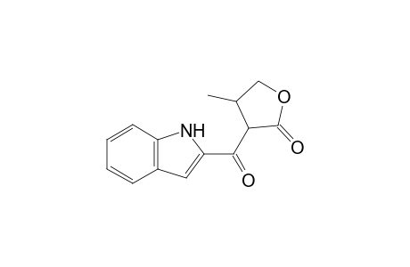 2(3H)-Furanone, dihydro-3-(1H-indol-2-ylcarbonyl)-4-methyl-