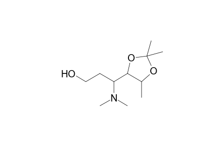 DL-arabino-Hexitol, 2,3,6-trideoxy-3-(dimethylamino)-4,5-O-(1-methylethylidene)-