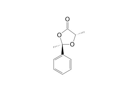 2,5-DIMETHYL-2-PHENYL-1,3-DIOXOLAN-4-ONE