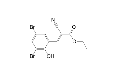 2-propenoic acid, 2-cyano-3-(3,5-dibromo-2-hydroxyphenyl)-, ethylester, (2E)-