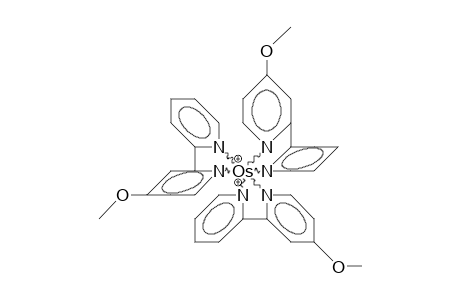 Tris(4-methoxy-2,2'-bipyridyl)-osmium(ii) dication