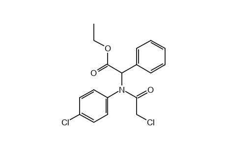 N-(CHLOROACETYL)-N-(p-CHLOROPHENYL)-2-PHENYLGLYCINE, ETHYL ESTER
