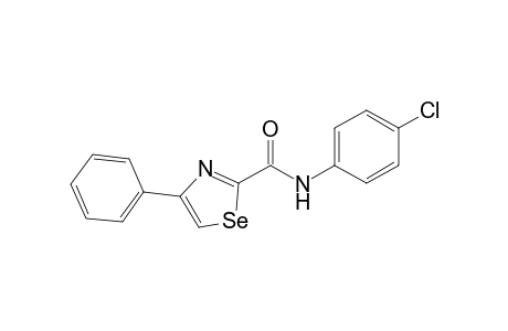 N-(4-chlorophenyl)-4-phenyl-1,3-selenazole-2-carboxamide