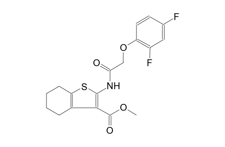 benzo[b]thiophene-3-carboxylic acid, 2-[[(2,4-difluorophenoxy)acetyl]amino]-4,5,6,7-tetrahydro-, methyl ester