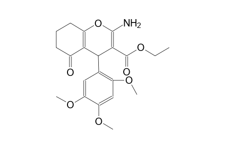 ethyl 2-amino-5-oxo-4-(2,4,5-trimethoxyphenyl)-5,6,7,8-tetrahydro-4H-chromene-3-carboxylate