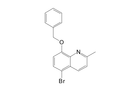 8-(Benzyloxy)-5-bromo-2-methylquinoline