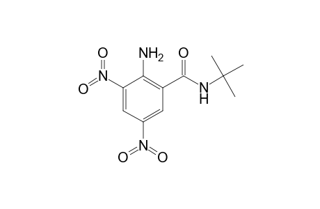 2-Amino-N-(tert-butyl)-3,5-dinitrobenzamide