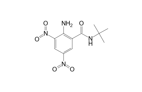 2-Amino-N-tert-butyl-3,5-dinitrobenzamide