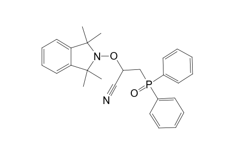 2-CYANO-2-(1,1,3,3-TETRAMETHYL-1,3-DIHYDRO-2H-ISOINDOL-2-YLOXY)-ETHYLDIPHENYLPHOSPHINE-OXIDE