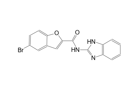 2-benzofurancarboxamide, N-(1H-benzimidazol-2-yl)-5-bromo-