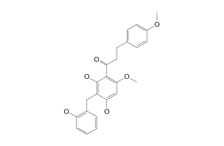 4',6'-DIHYDROXY-2',4-DIMETHOXY-5'-(2''-HYDROXYBENZYL)-DIHYDROCHALCONE